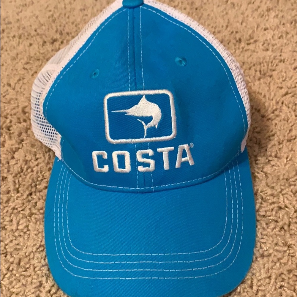 Lightly worn costa hat